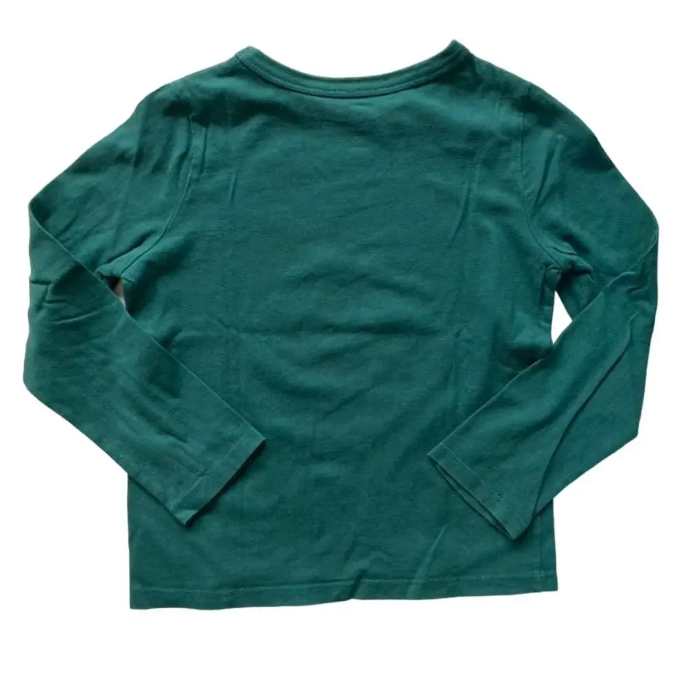 Gap Kids Snowboarder Long Sleeve Tee - Green - XS